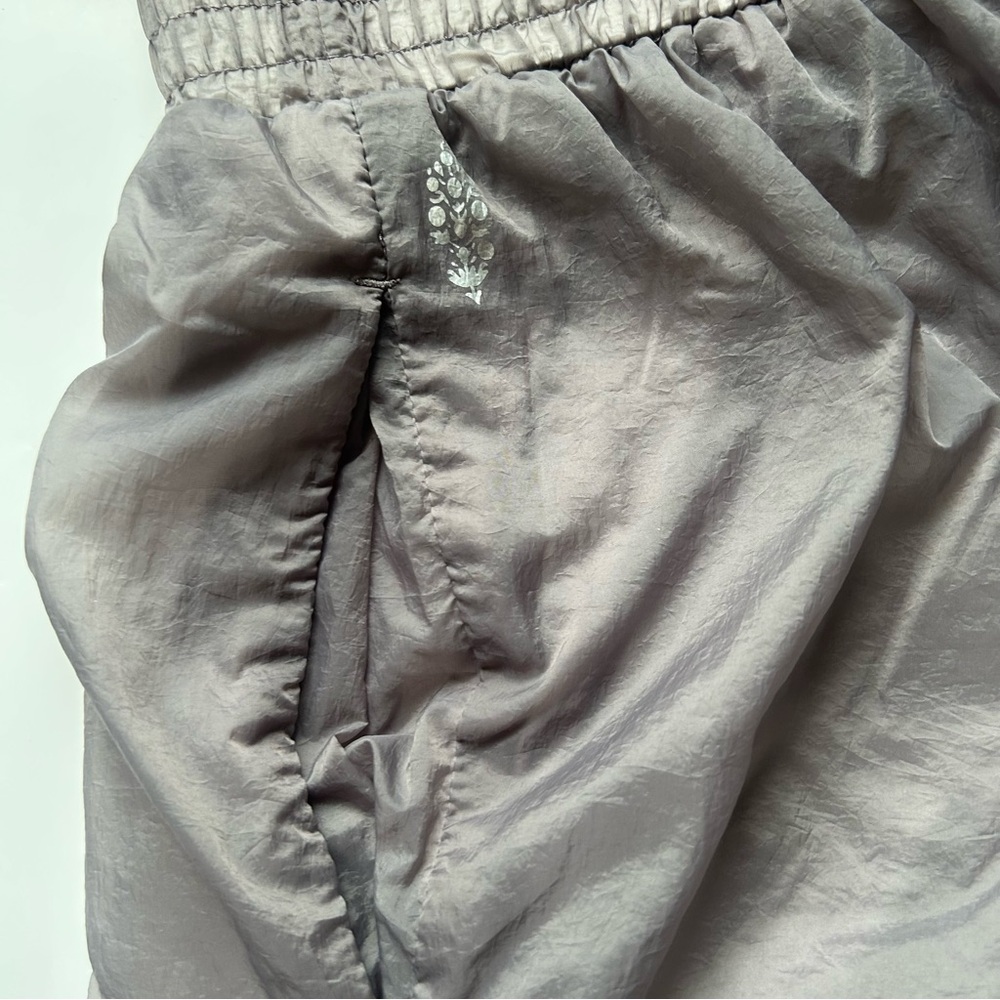 Free People FP Movement Nylon Parachute Pants Gray Size Small - Picture 7 of 9